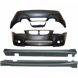 Carbonteile Tuning 2176 - Bodykit V2.1 Stoßstange Vorne Hinten Performance passend für BMW 5er E60