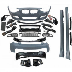 Pièces en carbone Tuning 2184 - Bodykit Stoßstange Vorne Hinten passend für BMW 1er F20 LCI