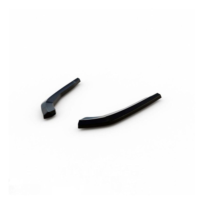 Pièces en carbone Tuning 2407 - Canards Splitter Flaps Heck Performance ABS Glanz schwarz passend für BMW X3 mit MPaket Vorfa...