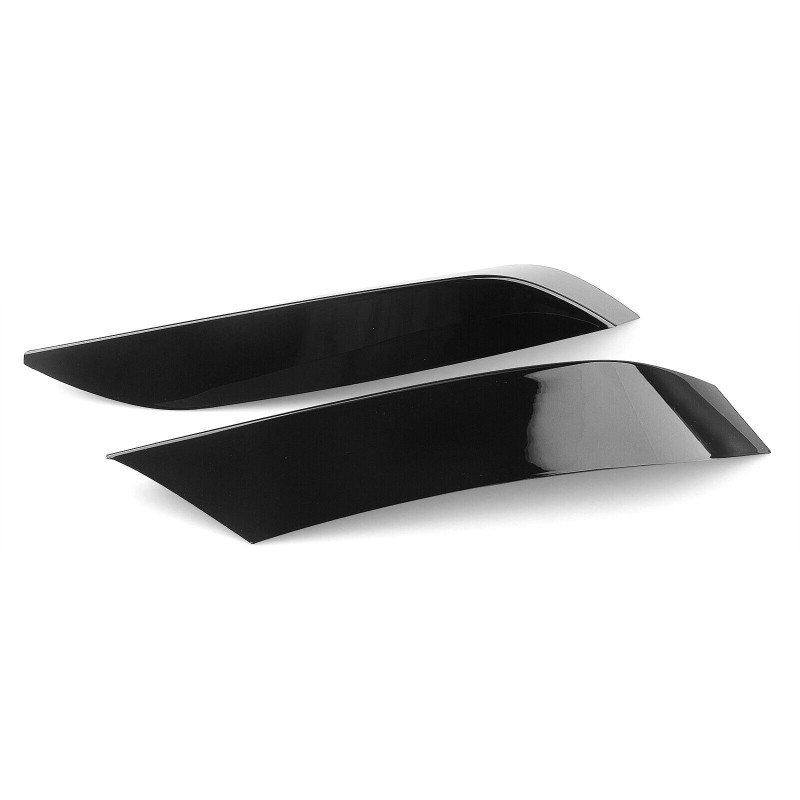 Carbonteile Tuning 2430 - Frontflaps Flaps Canards Splitter ABS Schwarz Glanz passend für BMW M3 F80 M4 F82 F83