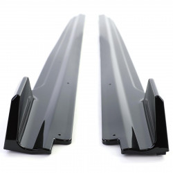 Carbonparts Tuning 2456 - Seitenschweller Schweller Ansatz Side Skirt ABS Glanz Schwarz passend für BMW X5 F15 M Paket