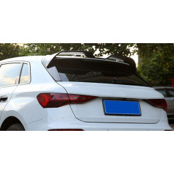 RT Style Spoiler Lippe Heckspoiler Heckflügel für AUDI A3 S3 RS3 Schwarz  Glanz
