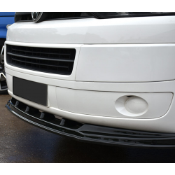 Carbonparts Tuning 2483 - Frontlippe Lippe Schwert Frontspoiler Spoiler ABS Glanz Schwarz passend für Volkswagen Transporter ...