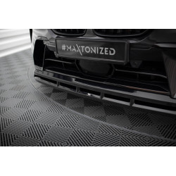 Pièces en carbone Tuning 2236 - Maxton Frontlippe Frontspoiler ABS hochglanz schwarz passend für BMW X7 G07 LCI