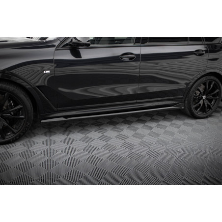 Carbonparts Tuning 2239 - Seitenschweller Ansatz ABS hochglanz Schwarz passend für BMW X7 G07 LCI