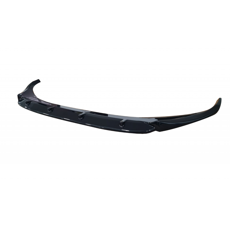 Pièces en carbone Tuning 2507 - Frontlippe Lippe Schwert Frontspoiler ABS Glanz Schwarz passend für Volkswagen Caddy Mk5 2021+