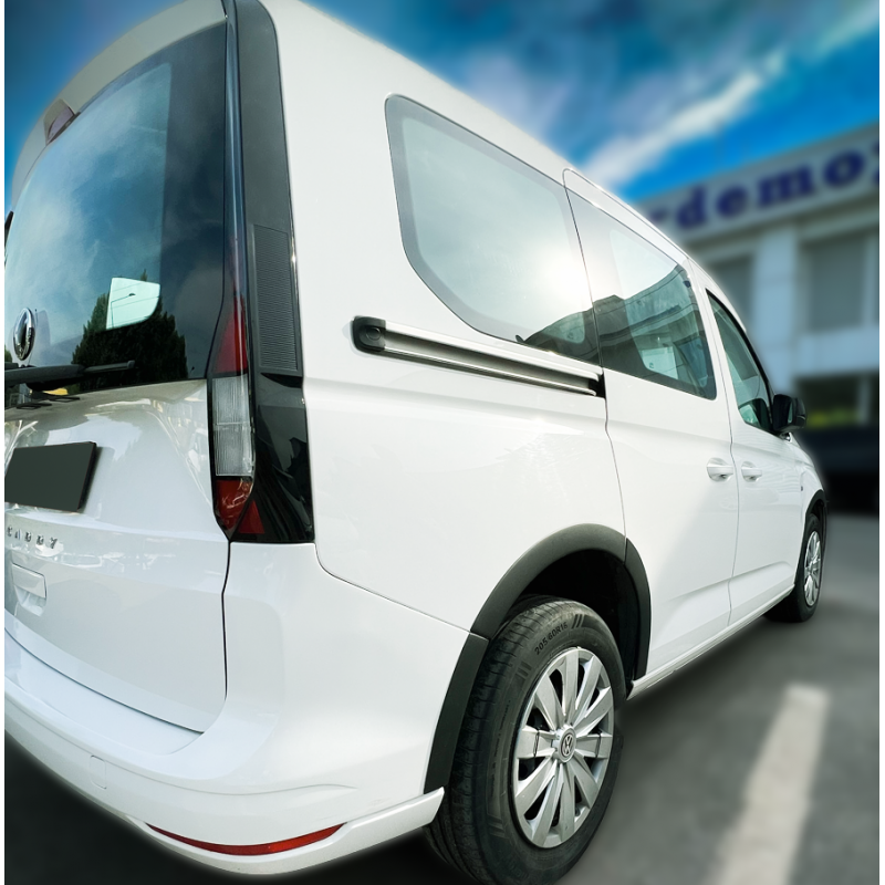 Carbonteile Tuning 2514 - Kotflügelverbreiterung Kotflügel Ansätze ABS Matt Schwarz passend für Volkswagen Caddy Mk5