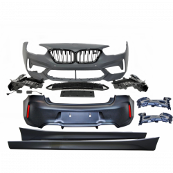 Carbonparts Tuning 2528 - Bodykit V1.1 Frontstoßstange Heckstoßstange Seitenschweller ABS uvm. passend für BMW 1er F20 LCI ni...