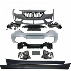 Carbonparts Tuning 2529 - Bodykit V1.2 Frontstoßstange Heckstoßstange Seitenschweller ABS uvm. passend für BMW 1er F20 LCI ni...