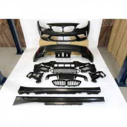 Carbonteile Tuning 2540 - Bodykit Stoßstange Vorne Hinten ABS Performance passend für BMW 2er F22 F23 Breite Version nicht M2