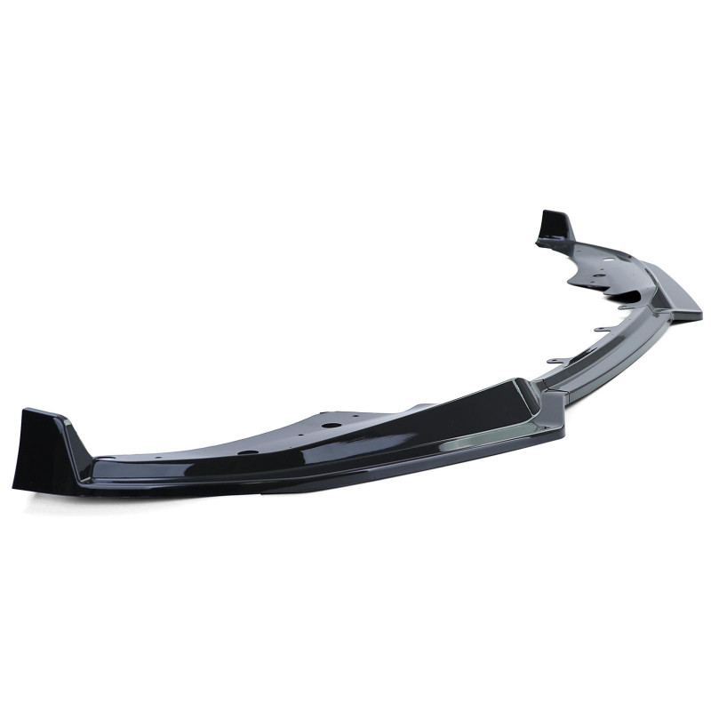 Pièces en carbone Tuning 2546 - Frontlippe Lippe Schwert Frontspoiler ABS Performance Glanz Schwarz passend für BMW 4er G22 G...