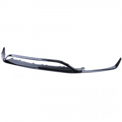 Pièces en carbone Tuning 2571 - Frontlippe Lippe Schwert Frontspoiler ABS Glanz Schwarz passend für Mercedes-Benz A-Klasse W1...