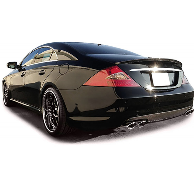 Carbonteile Tuning 2597 - Heckspoiler Lippe Spoiler ABS schwarz Glanz passend für Mercedes Benz CLS C219 W219