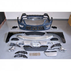 Carbonteile Tuning 2648 - Bodykit Stoßstangen Set ABS passend für Mercedes Benz ML W166 2012 nicht 63 AMG