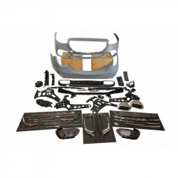 Pièces en carbone Tuning 2658 - Bodykit Stoßstange Vorne Hinten ABS passend für Mercedes Benz S Klasse W223 nicht Maybach 20+