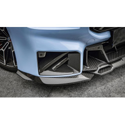 Pièces en carbone Tuning 2258 - Lufteinlassblende Front V2 Vollcarbon passend für BMW G87 M2