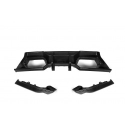 Carbonparts Tuning 2262 - Heckdiffusor Diffusor Heckansatz Ansatz V2 Vollcarbon passend für BMW G87 M2