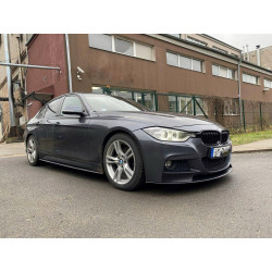 Carbonparts Tuning 2274 - Sideskirt Seitenschweller Ansatz ABS schwarz glänzend passend für BMW 3er F30 F31 mit MPaket