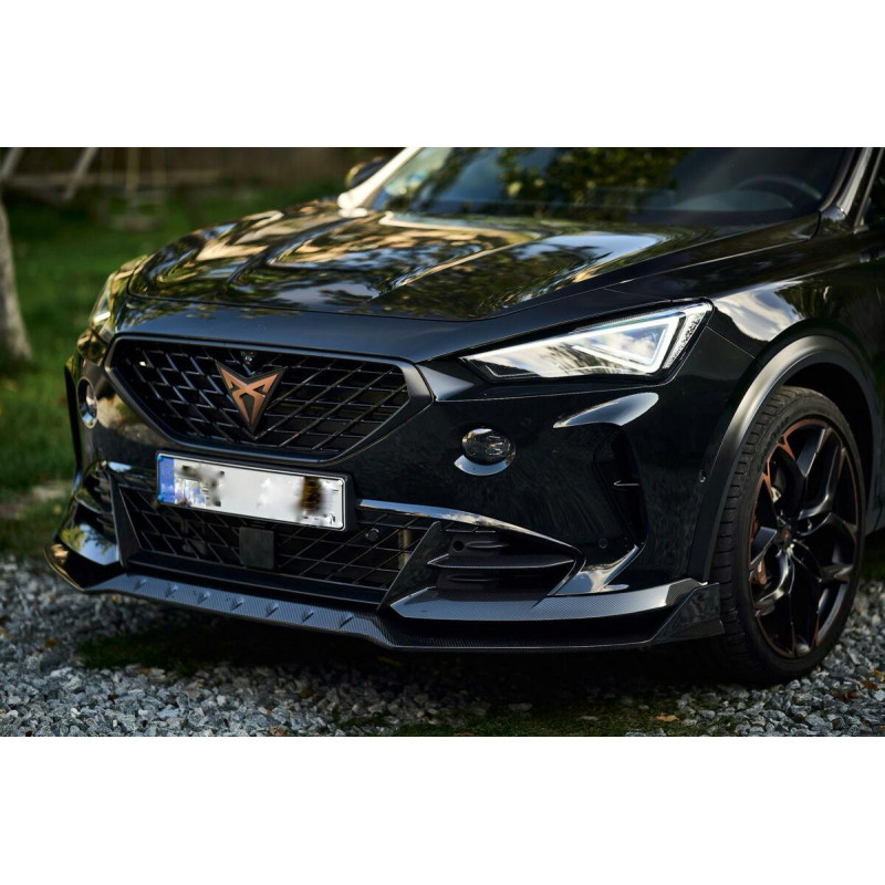 Carbonteile Tuning 2676 - Frontlippe Lippe Schwert Frontspoiler Vollcarbon Carbon passend für Cupra Formentor VZ5