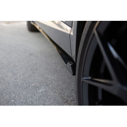 Carbonteile Tuning 2280 - Sideskirt Seitenschweller V1 Ansatz ABS schwarz glänzend passend für Cupra Formentor