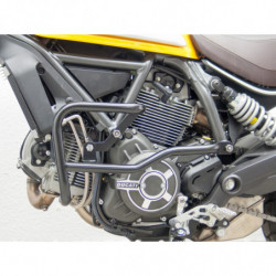 Carbonteile Tuning Fehling Motorschutzbügel stabil schwarz für Ducati Scrambler 800 Classic, (SCRAM) 2015-2016 und (SCRM/17) ...