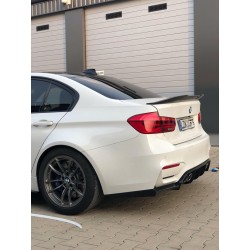 YOLIAN Auto-Spoiler-Heck Kompatibel mit BMW 3 Series F30/M3 F80 2013-2019,  Hecklippen-Stoßstangenschutz,Fahrzeugstabilitäts-Heckdekoration