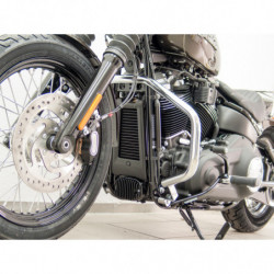 Carbonteile Tuning Fehling Schutzbügel Chrom aus 32 mm Rohr für Harley Davidson Softail, Street Bob, Low Rider