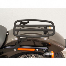 Carbonteile Tuning Fehling Beifahrer-Rack Ø 16, breite Form, schwarz für Harley Davidson Softail Street Bob (Milwaukee-Eight ...