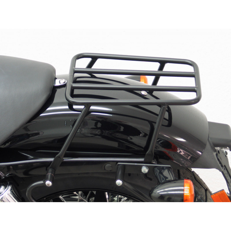 Carbonparts Tuning Beifahrer-Rack schwarz für Sportster Evo ab Bj.04 Custom Roadstar/LowNightster/Iron (Das Beifahrer-