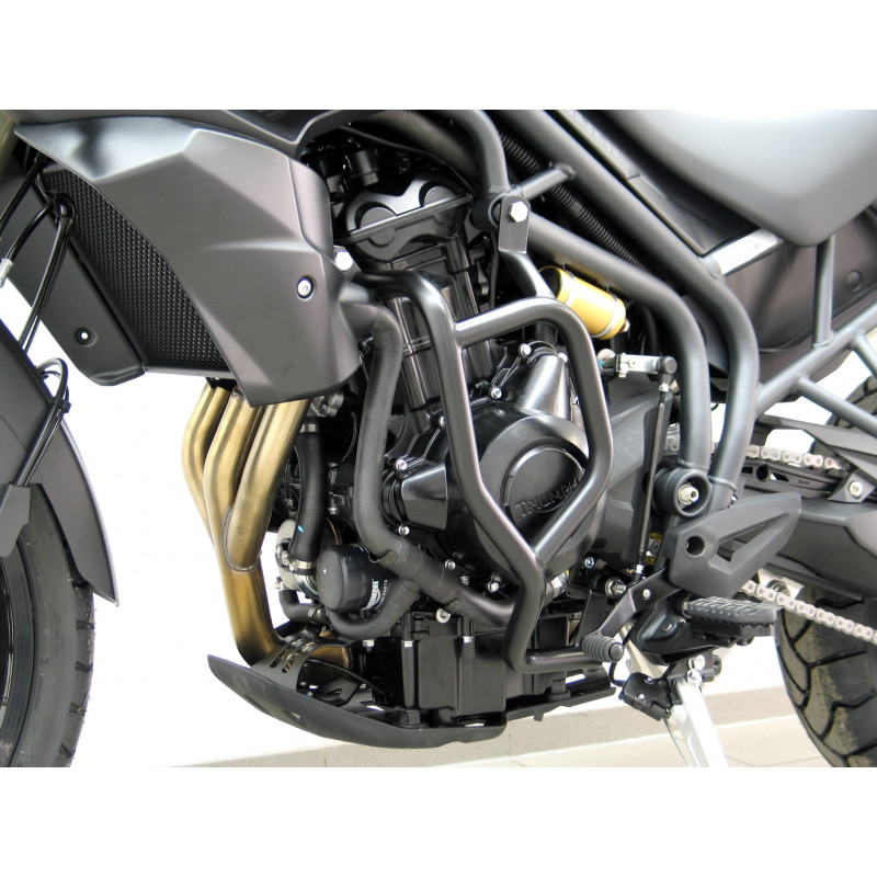Carbonteile Tuning Fehling Enduro Schutzbügel schwarz für Tiger 800 XC XR XRX Low XRT