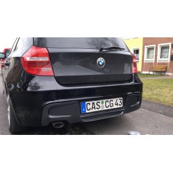 1212 - Diffusor Heck Ansatz Carbon Performance passend für BMW 1er