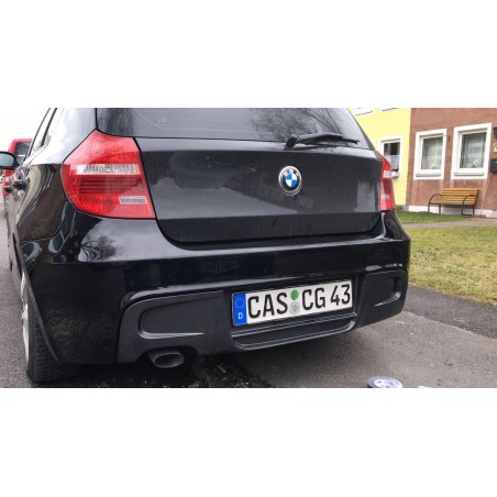 Carbonteile Tuning 1212 - Diffusor Heck Ansatz Carbon Performance passend für BMW 1er E81 E87