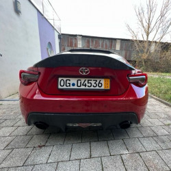 Carbonteile Tuning 2469 - Heckspoiler Ducktail Spoiler Lippe Heck ABS Glanz Schwarz passend für Toyota GT86 Subaru BRZ