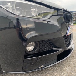 Carbonteile Tuning 1290 - Frontlippe V4.1 schwarz glanz passend für BMW 3er F30 F31