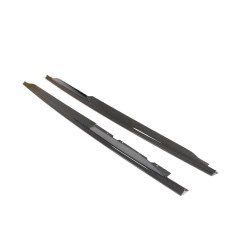 Pièces en carbone Tuning 2293 - Seitenschweller Ansatz Sideskirt Extension V2 Vollcarbon Carbon passend für AUDI R8 TYP 4S Fa...