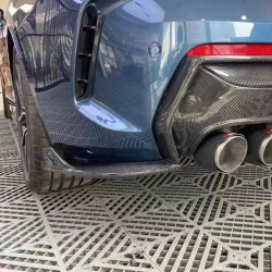 Pièces en carbone Tuning 2299 - Diffusor Diffuser Performance Carbon V1 passend für BMW 4er G22 G23 mit MPaket