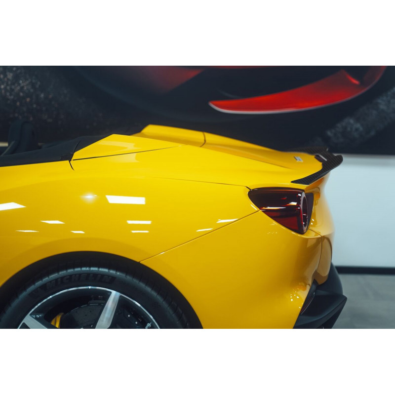 Carbonteile Tuning 2306 - Heckspoiler Spoiler Lippe Vollcarbon Carbon passend für Ferrari Portofino