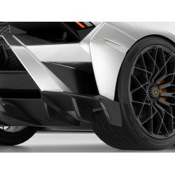 Carbonteile Tuning 2307 - Hecksplitter Splitter Ansatz Flaps Heck Vollcarbon passend für Lamborghini Huracan STO