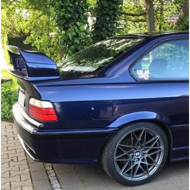 Pièces en carbone Tuning 1328 - Heckspoiler CLASS 2 ABS passend für BMW 3er E36 Coupe Limousine