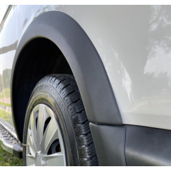 Carbonteile Tuning 2702 - Radlauf Schutz Kotflügel Verbreiterungen ABS Matt passend für Volkswagen Transporter T5 T5.1 10 teilig