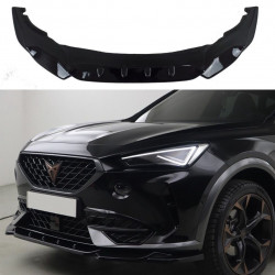 Carbonteile Tuning 2473 - Frontlippe Spoiler Schwert ABS Schwarz Glänzend passend für Cupra Formentor
