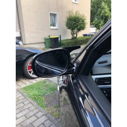 1332 - Spiegelkappen ABS schwarz glanz passend für BMW 1er E81 E82