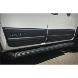 Carbonteile Tuning 2716 - Türschutz Tür Verkleidung Karosserie ABS Matt passend für Nissan Navara D23 Np300 2014-2021