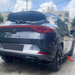 Carbonteile Tuning 2718 - Sideskirt Seitenschweller V2 Ansatz ABS schwarz glänzend passend für Cupra Formentor