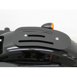 Carbonparts Tuning Fehling Beifahrer-Rack aus Blech, schwarz für Harley Davidson Sportster Forty-Eight, (XL1200X) 2010-2020