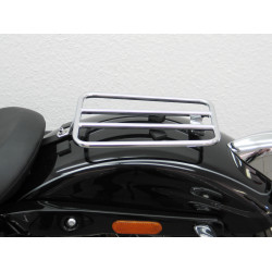 Carbonteile Tuning Fehling Beifahrer-Rack Chrom für Harley Davidson Dyna Wide Glide, (FXDWG) 2010-2017