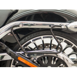 Pièces en carbone Tuning Fehling Packtaschenbügel, schwarz für Harley Davidson Breakout (FXSB) 2013-2017