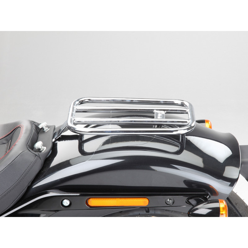 Carbonparts Tuning Fehling Beifahrer-Rack Ø 16 Chrom Für Harley Davidson Softail Fat Boy, Breakout