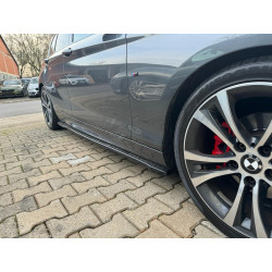 Carbonparts Tuning 2726 - Sideskirt Seitenschweller Ansatz ABS schwarz glänzend passend für BMW 1er F20 F21 LCI M