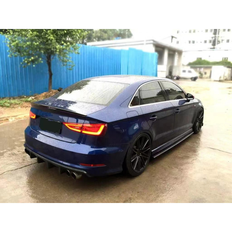 2338 - Diffusor Diffuser Carbon passend für AUDI A3 8V Sline + S3 8V ...